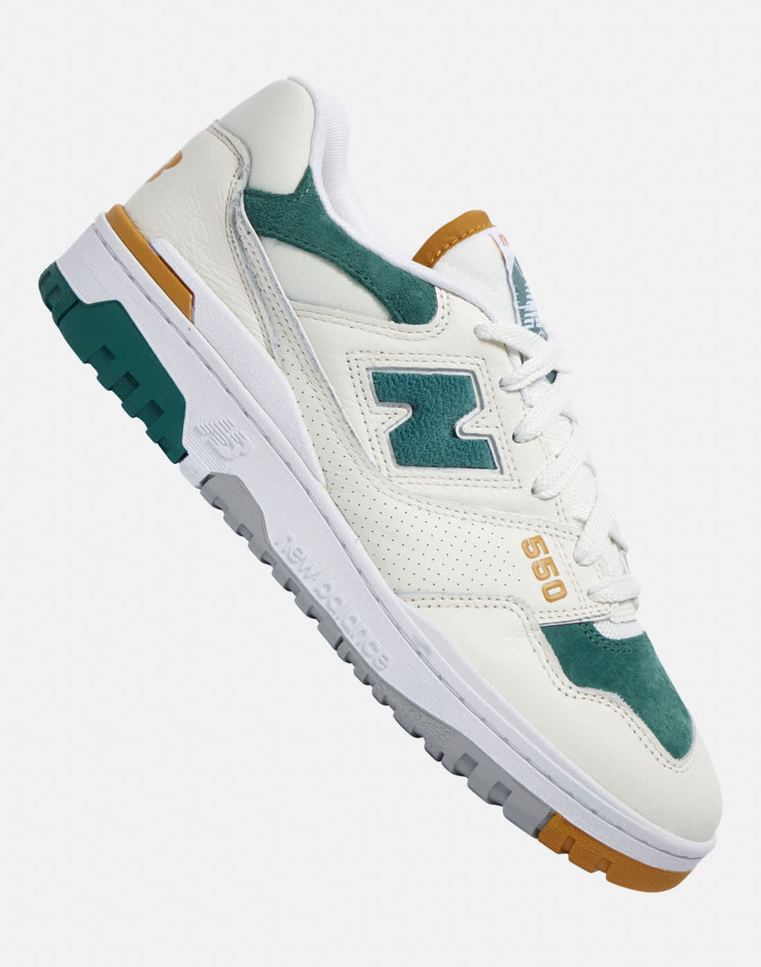 Men's New Balance 550 Trainers in Blue/White | Size 12.5 | Rubber