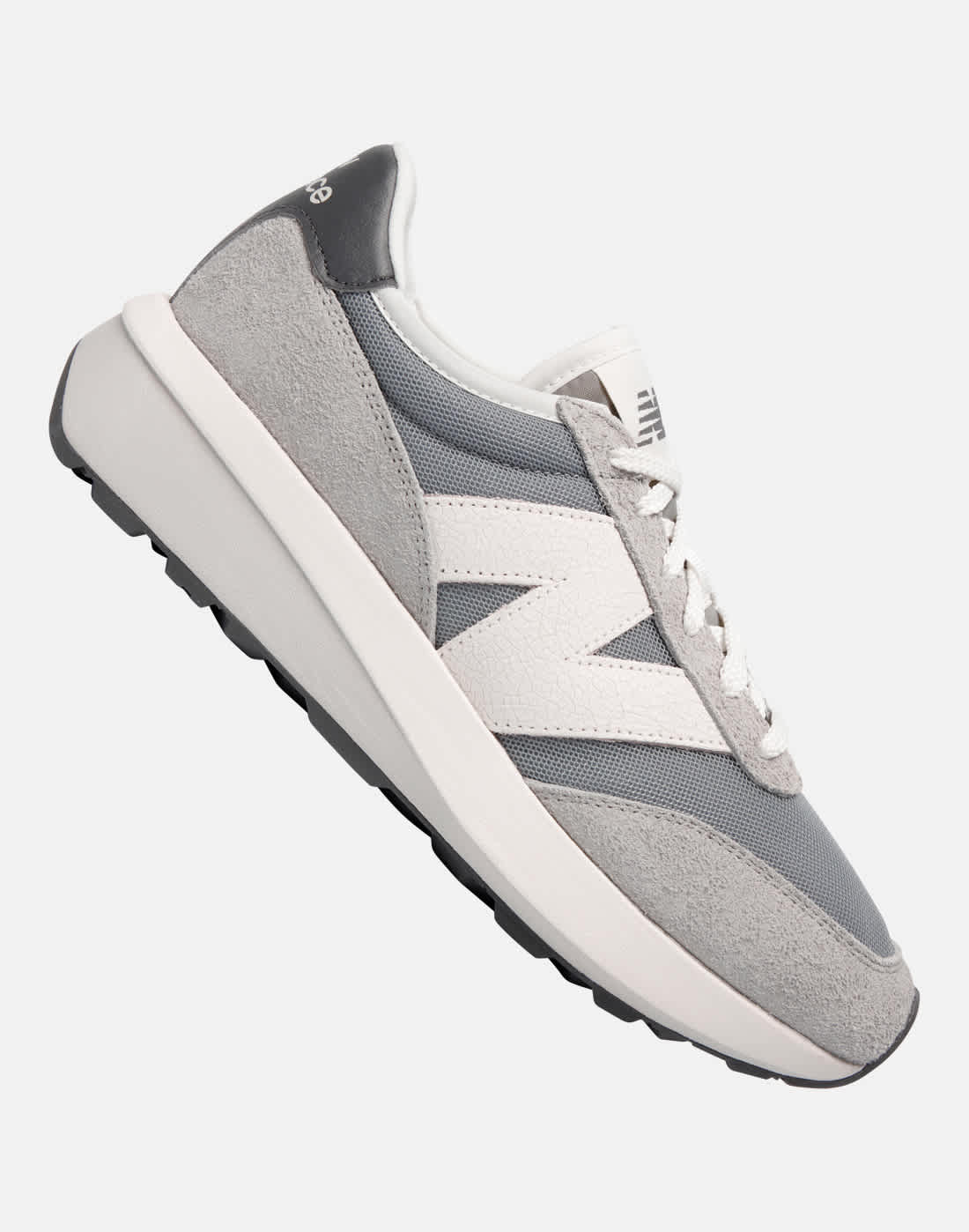 Men's New Balance 370 Trainers in Grey | Size 11 | Nylon