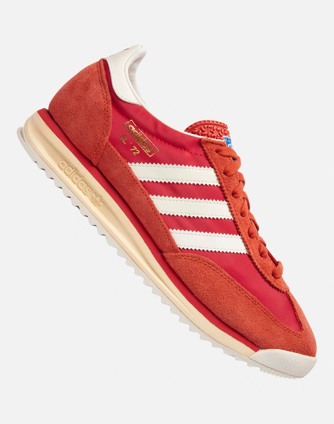 Men's Adidas Originals Sl 72 Rs Trainers in Red/White | Nylon