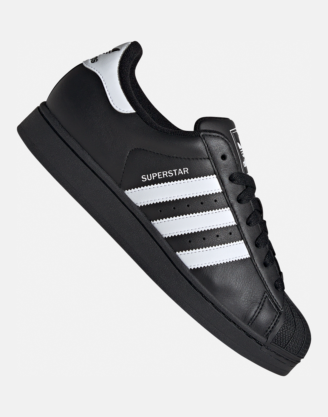 Adidas Originals Adults Superstar Ii Trainers in Black | Size 12 | Rubber