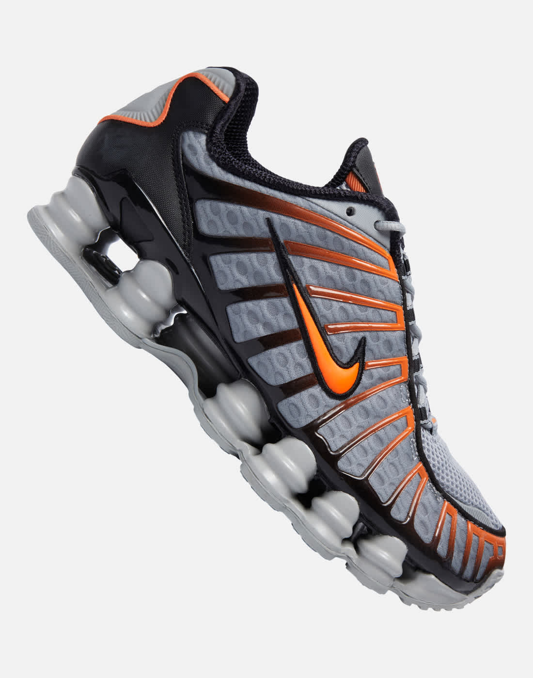 Men's Nike Shox Tl Trainers in Grey/Black | Size 6 | Rubber