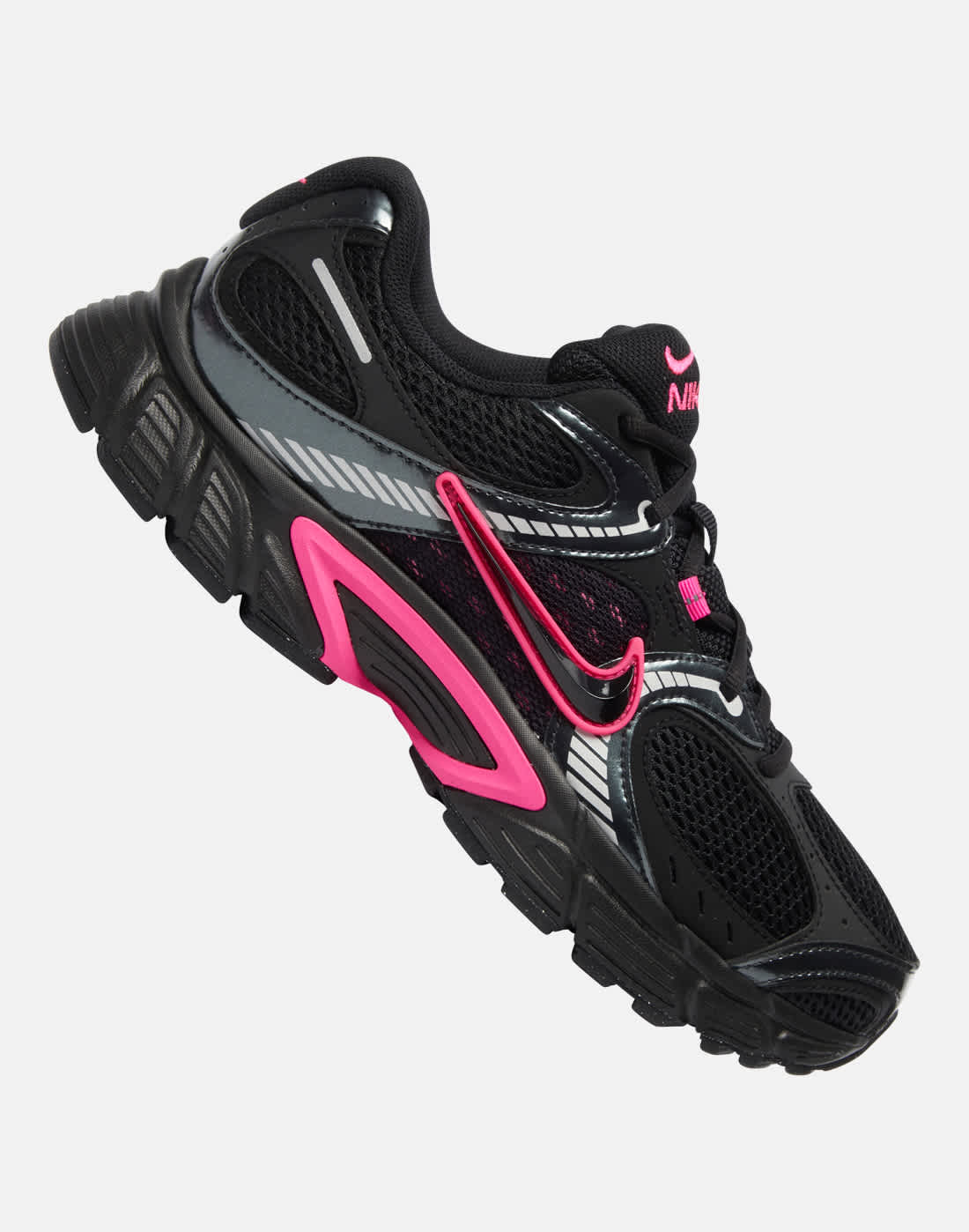 Men's Nike V5 Runner Trainers in Black/Pink | Rubber