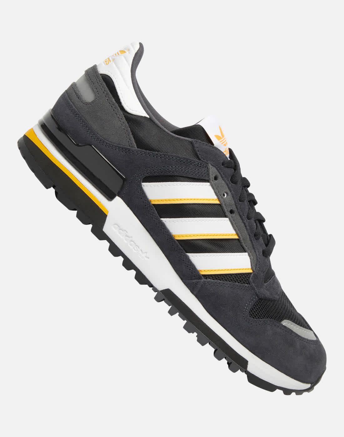 あ@ adidas Originals Adidas Men's ZX 600 Carbon/White/Core Black