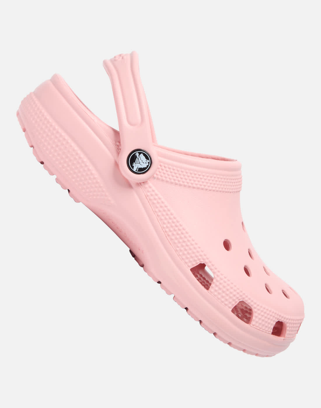 Crocs Adults Classic Clog Slides in Pink | Size 6