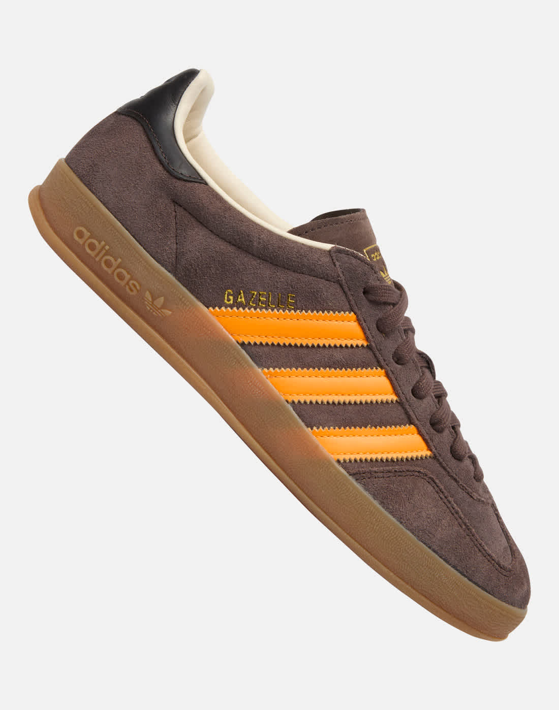 Men's Adidas Originals Gazelle Indoor Trainers in Brown | Size 9 | Rubber