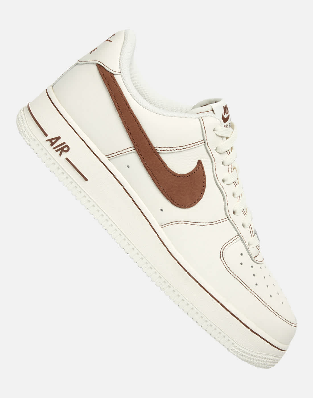 Men's Nike Air Force 1 Lv8 Trainers in Cream | Rubber