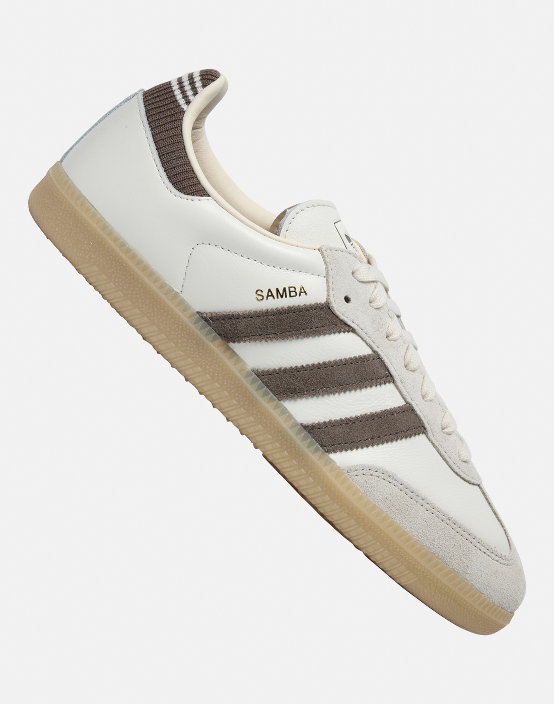 Men's Adidas Originals Samba Og Trainers in Cream | Size 12 | Rubber