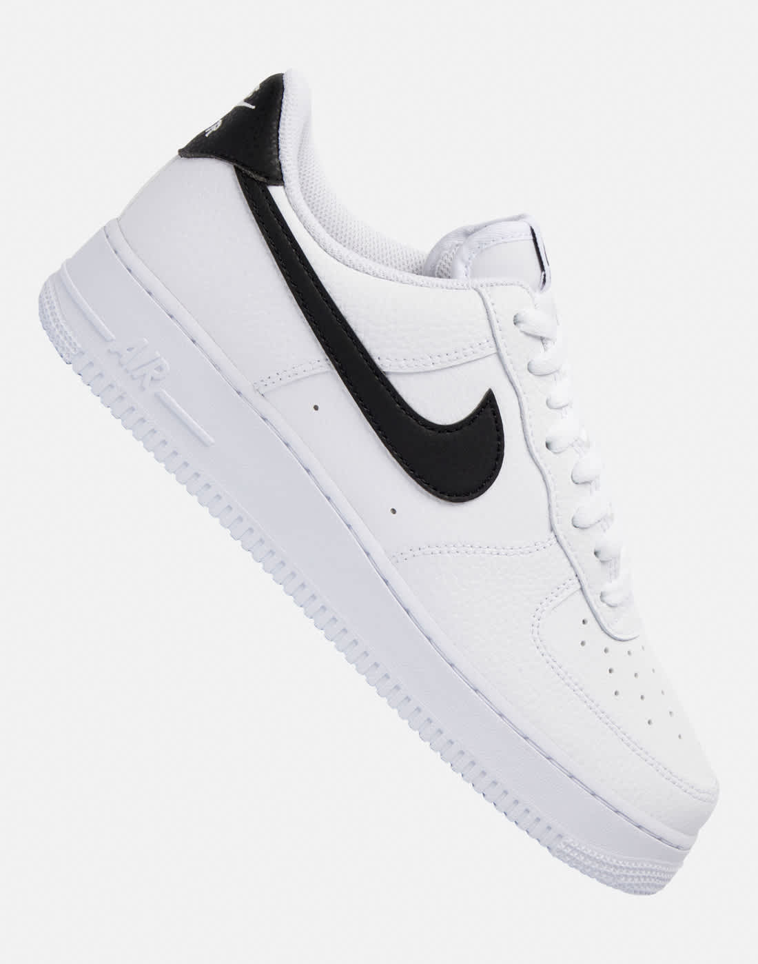 Men's Nike Air Force 1 Trainers in White/Black | Size 9.5