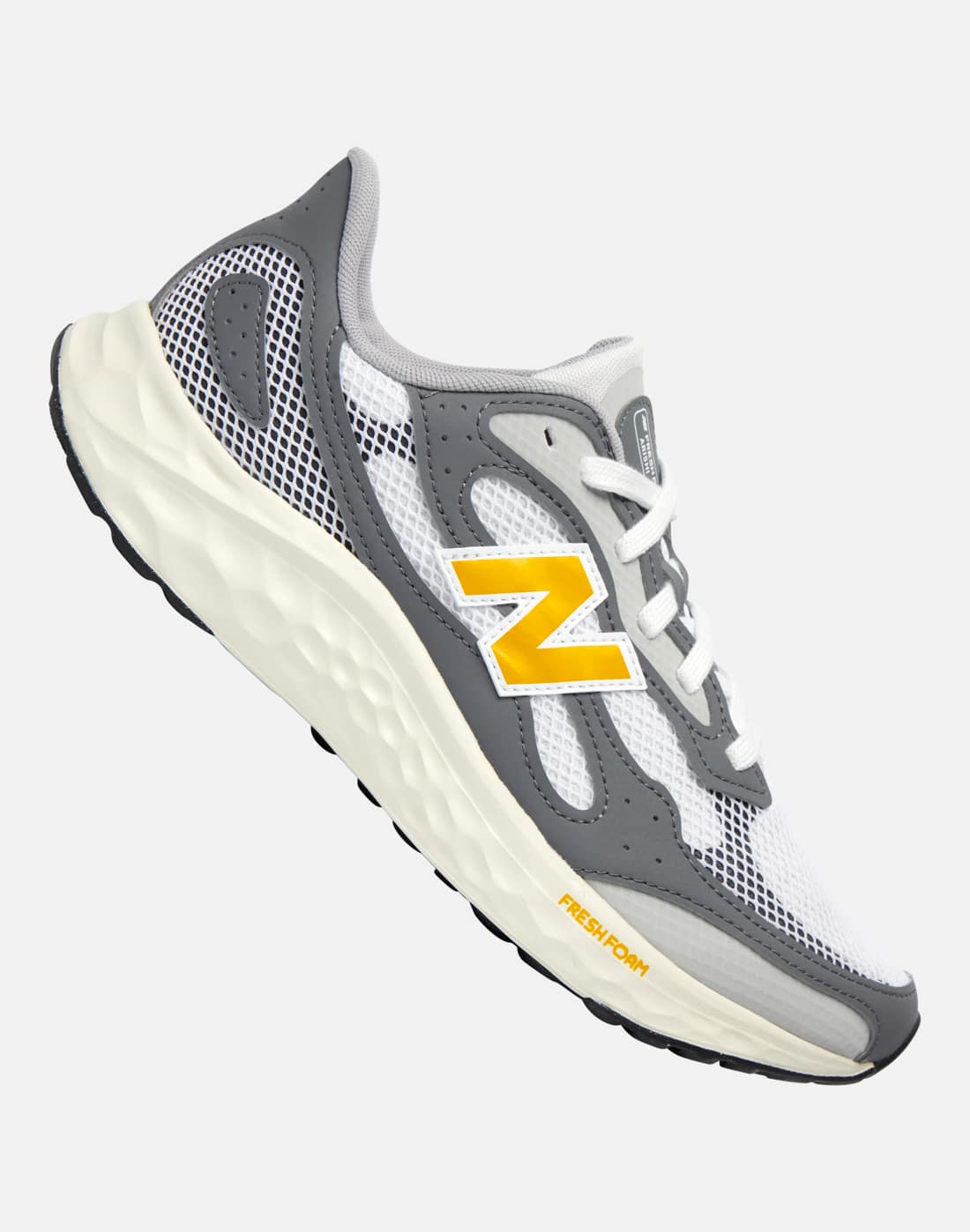 Men's New Balance Fresh Foam Arishi V4 Running Shoes in Grey | Rubber