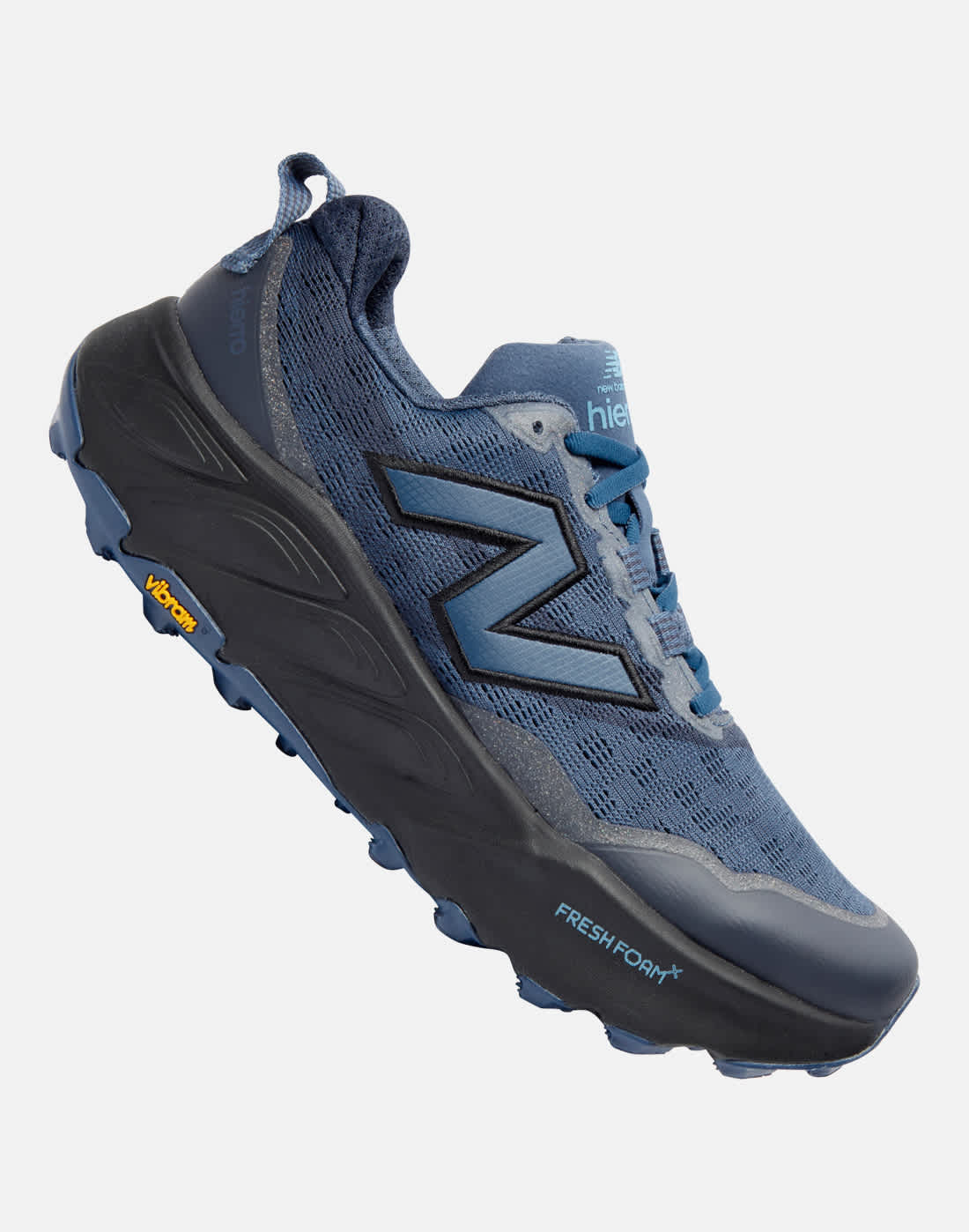 Men's New Balance Fresh Foam Hierro V9 Trail Running Shoes in Navy Blue | Size 11