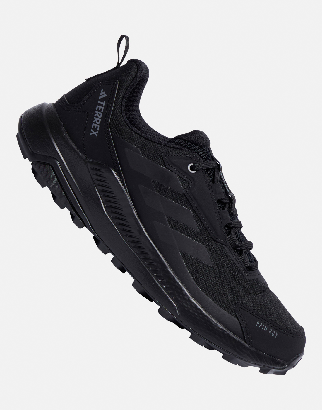 Men's adidas Terrex Anylander Rain Ready Hiking Shoes in Black | Rubber