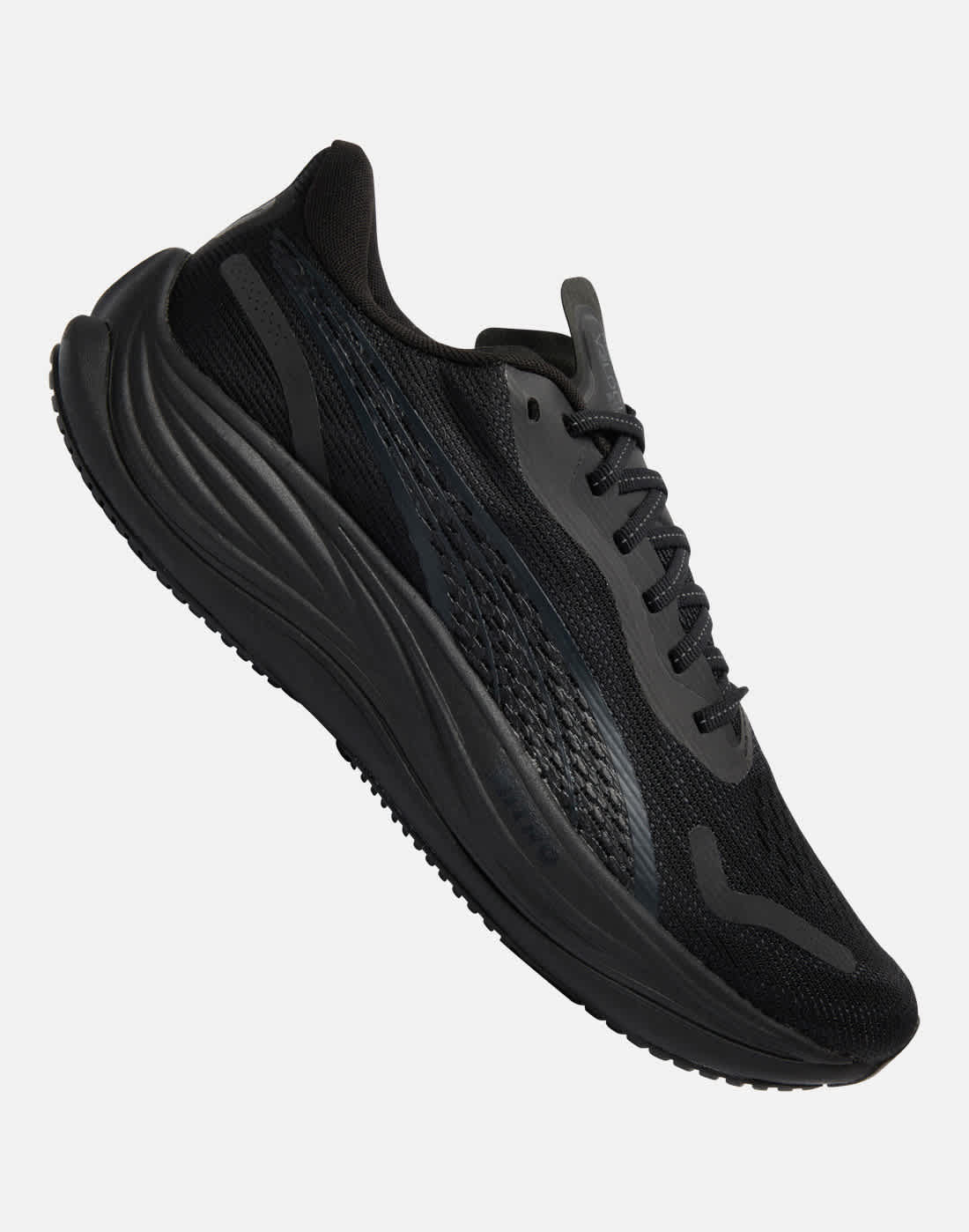 Men's Puma Velocity Nitro 3 Running Shoes in Black | Rubber