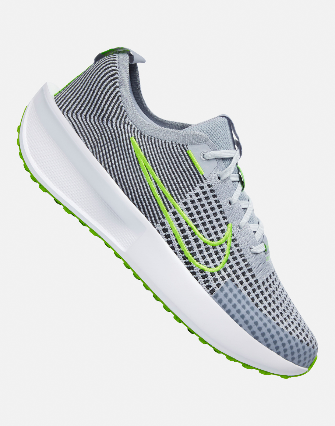 Men's Nike Interact Run Shoes in Wolf Grey | Size 10 | Rubber