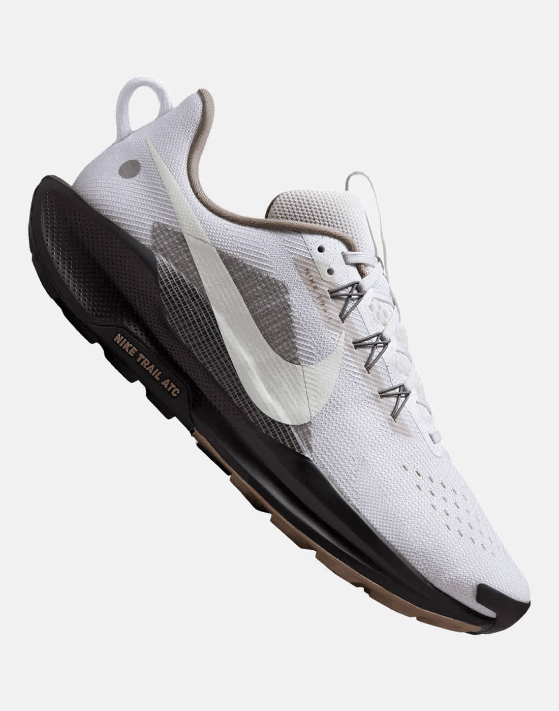 Men's Nike Pegasus Trail 5 Shoes in Black/White | Size 8 | Rubber