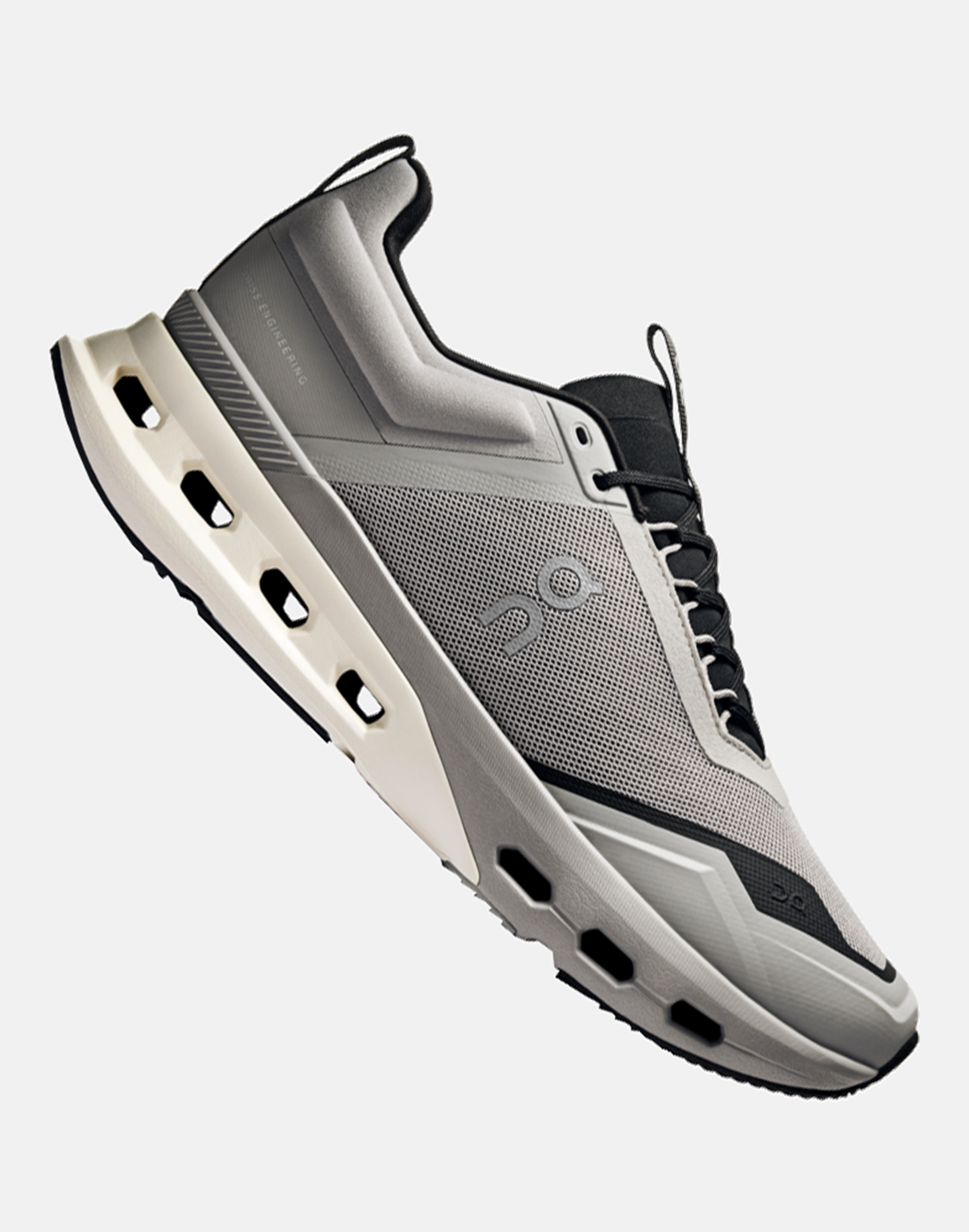 Men's On Cloudnova X Trainers in Grey/Black | Size 10