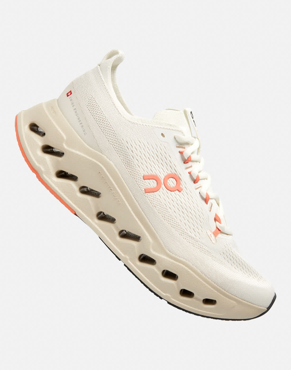 Men's On Cloudsurfer Max Running Shoes in Cream