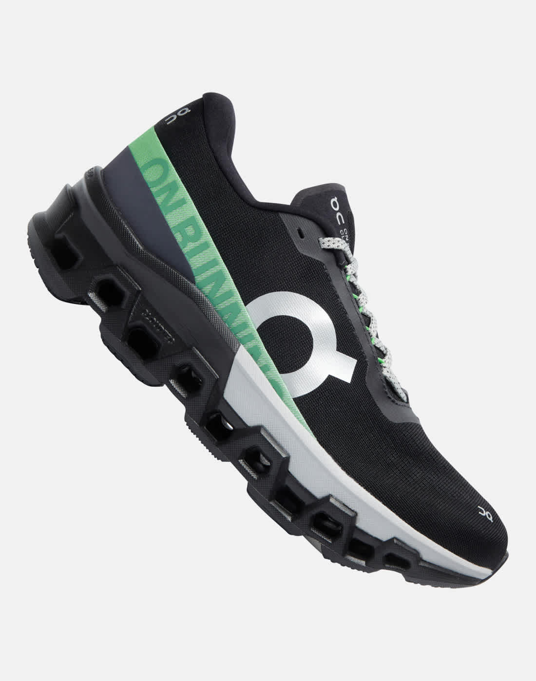 Men's Cloudmonster 2 Running Shoes in Black | Polyester