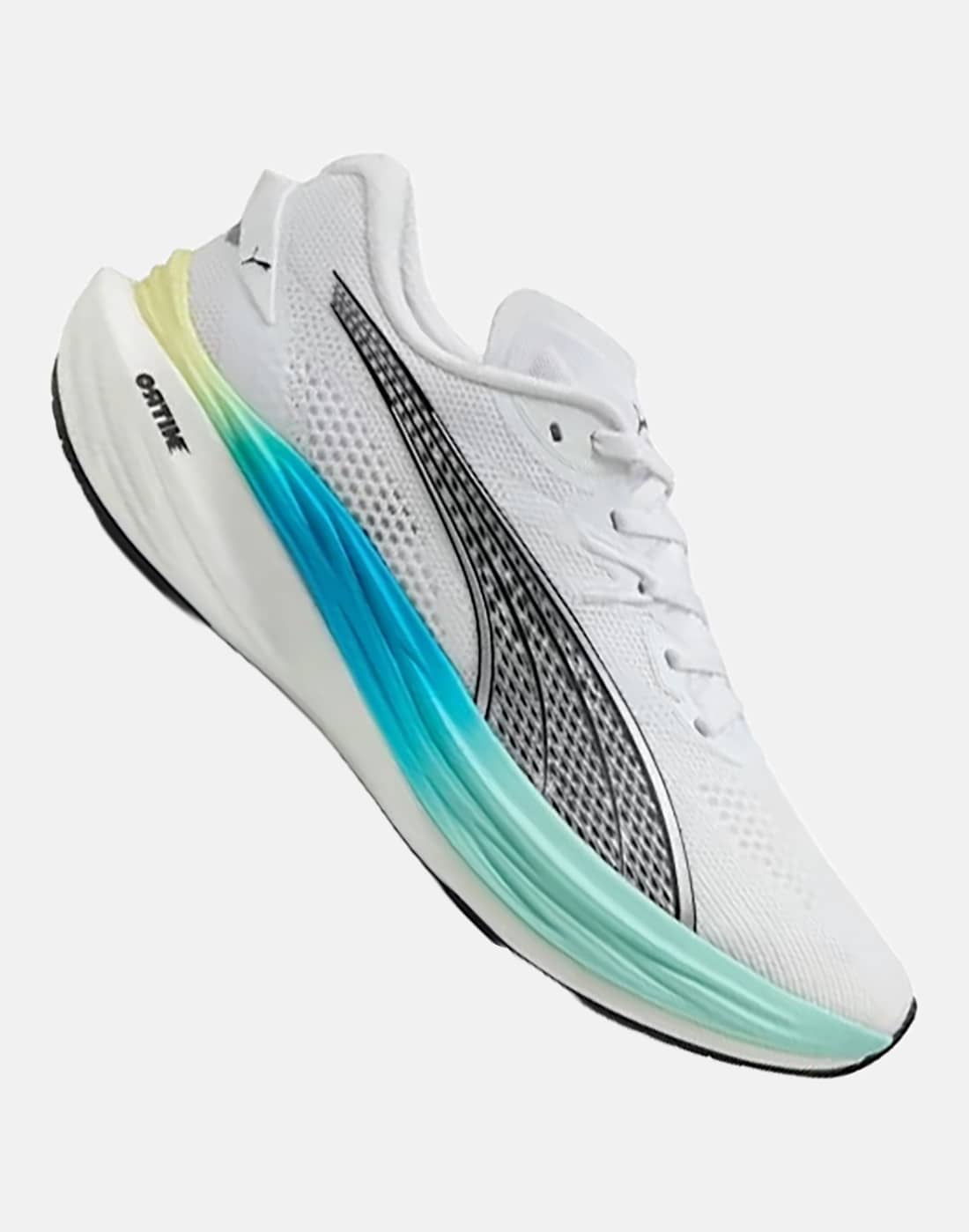 Men's Puma Deviate Nitro 3 Running Shoes in White | Size 7