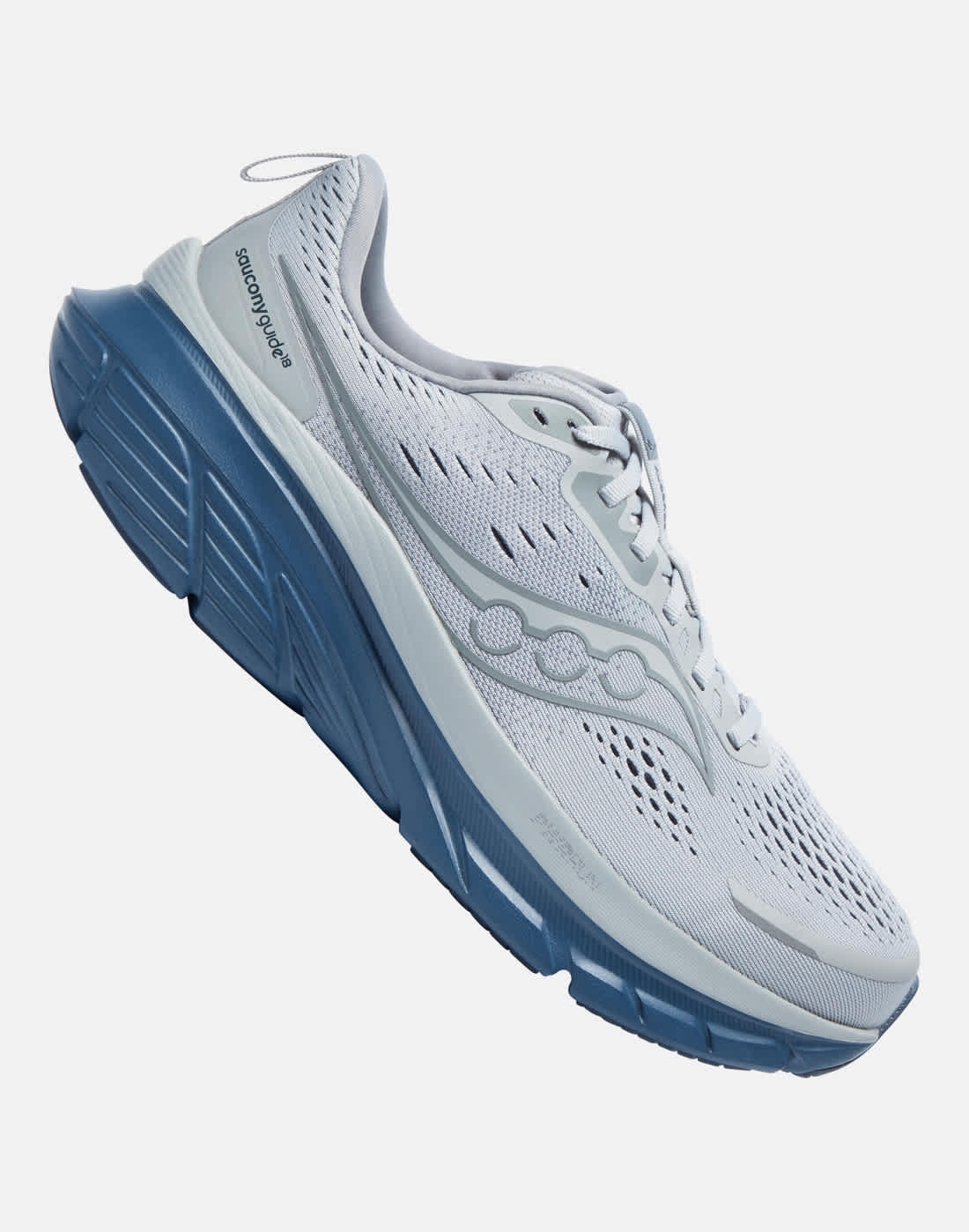 Men's Saucony Guide 18 Running Shoes in Grey | Size 9.5