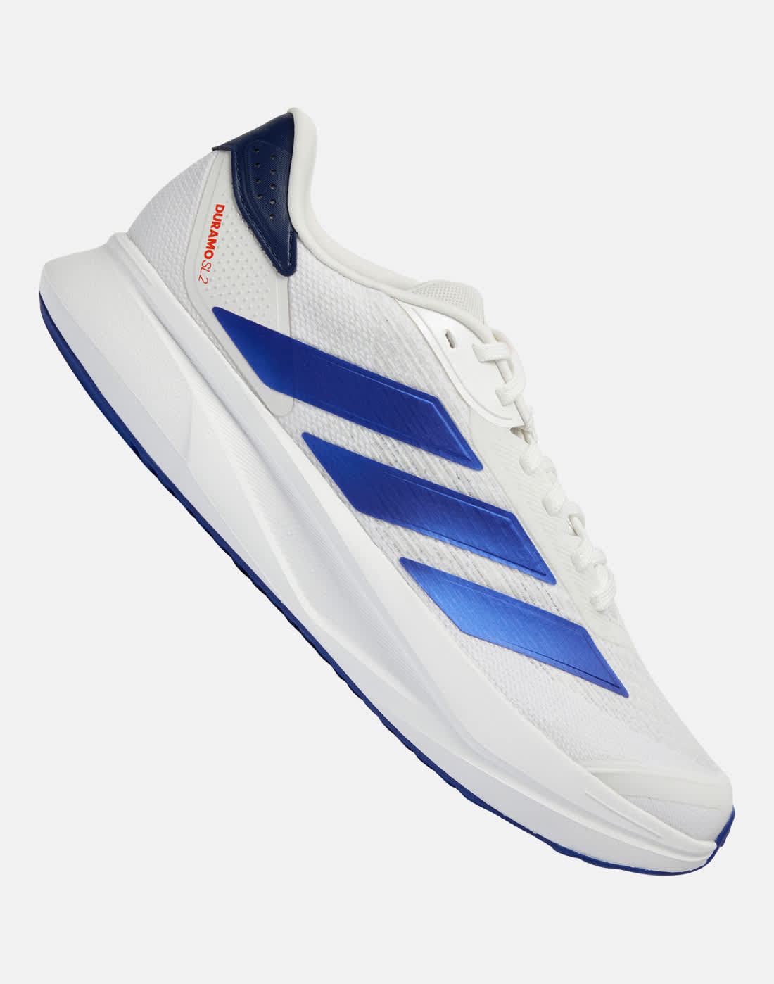 Men's adidas Duramo Sl2 Running Shoes in White/Blue | Size 7 | Rubber