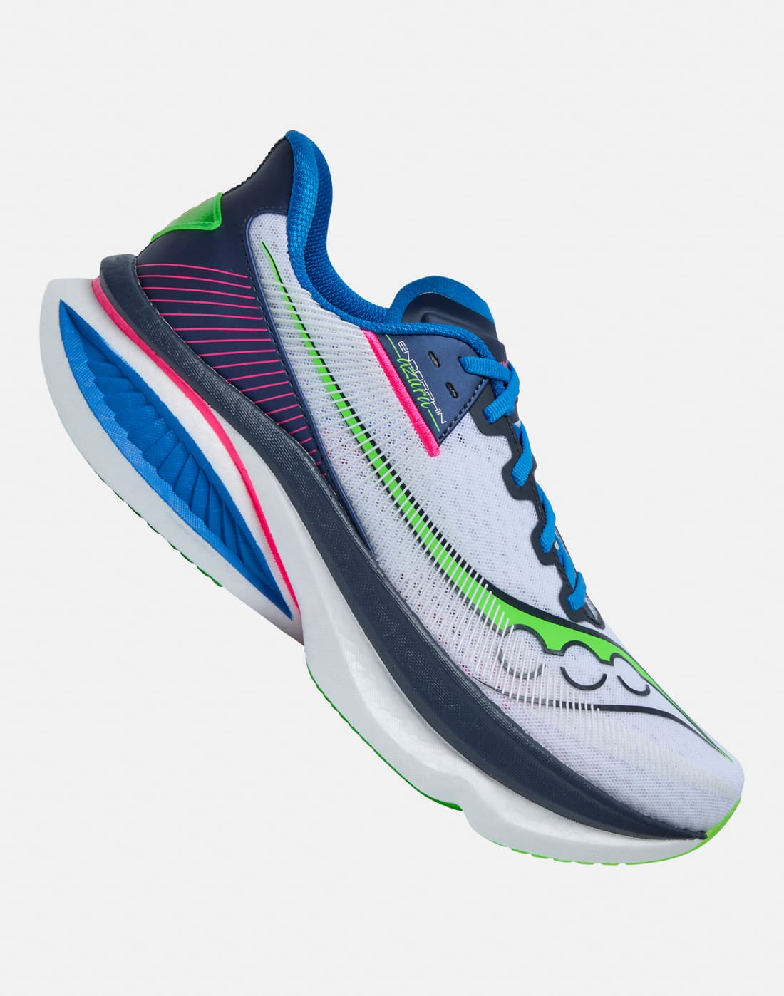 Men's Saucony Endorphin Azura Running Shoes in Navy Blue | Size 9 | Rubber