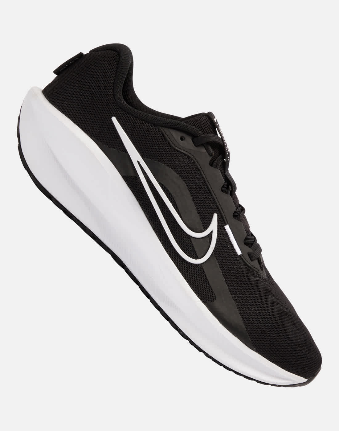 Men's Nike Downshifter 13 Running Shoes in Black/White
