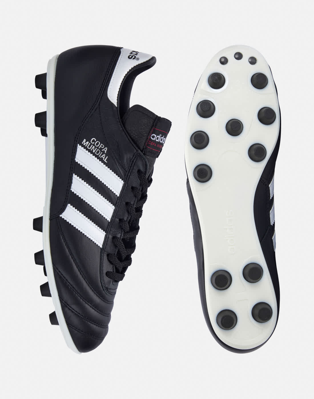 adidas Football Boots in Black for Adults Copa Mundial Firm Ground | Size 9 | Leather