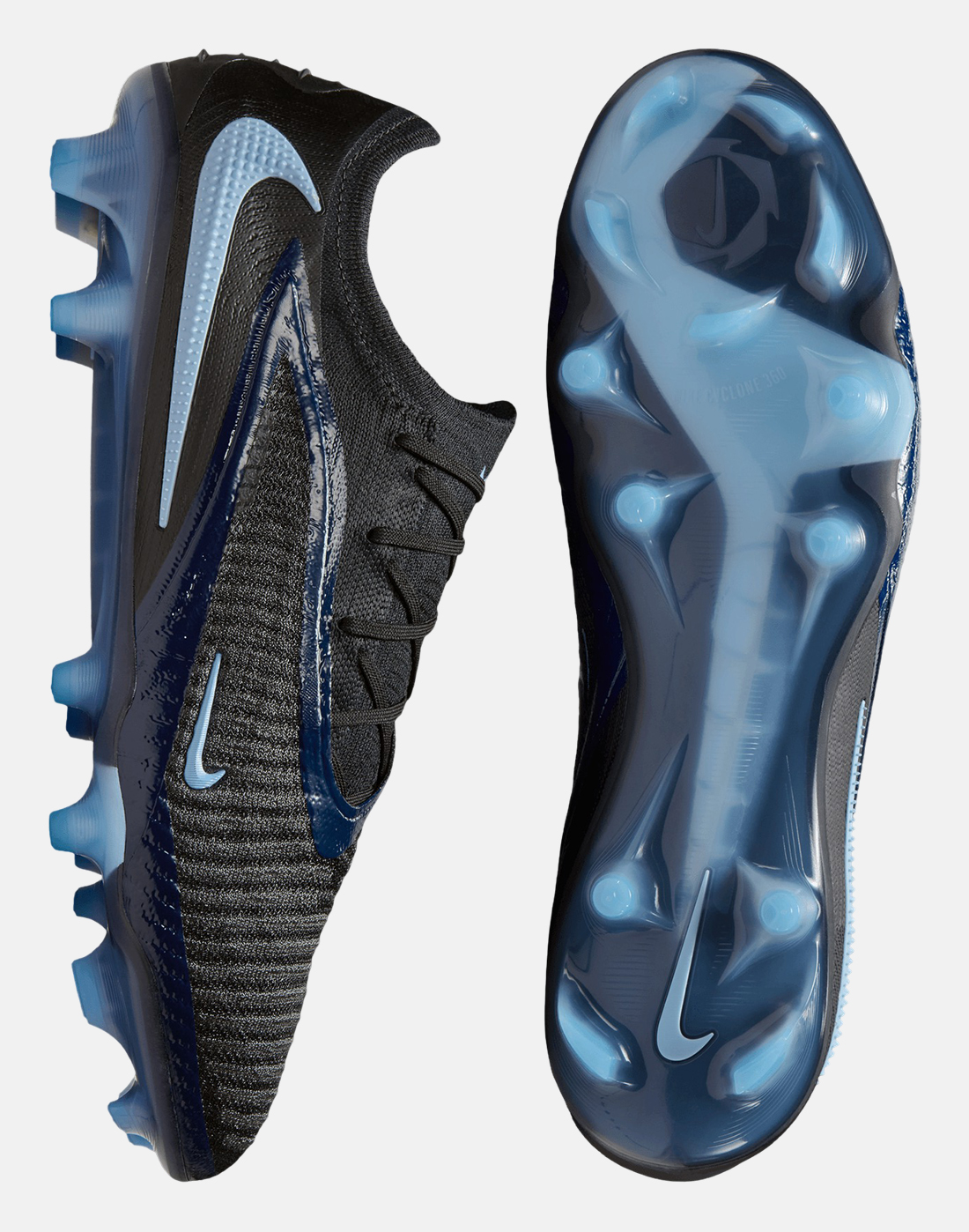 Nike Football Boots in Black for Adults Phantom 360 Elite Firm Ground