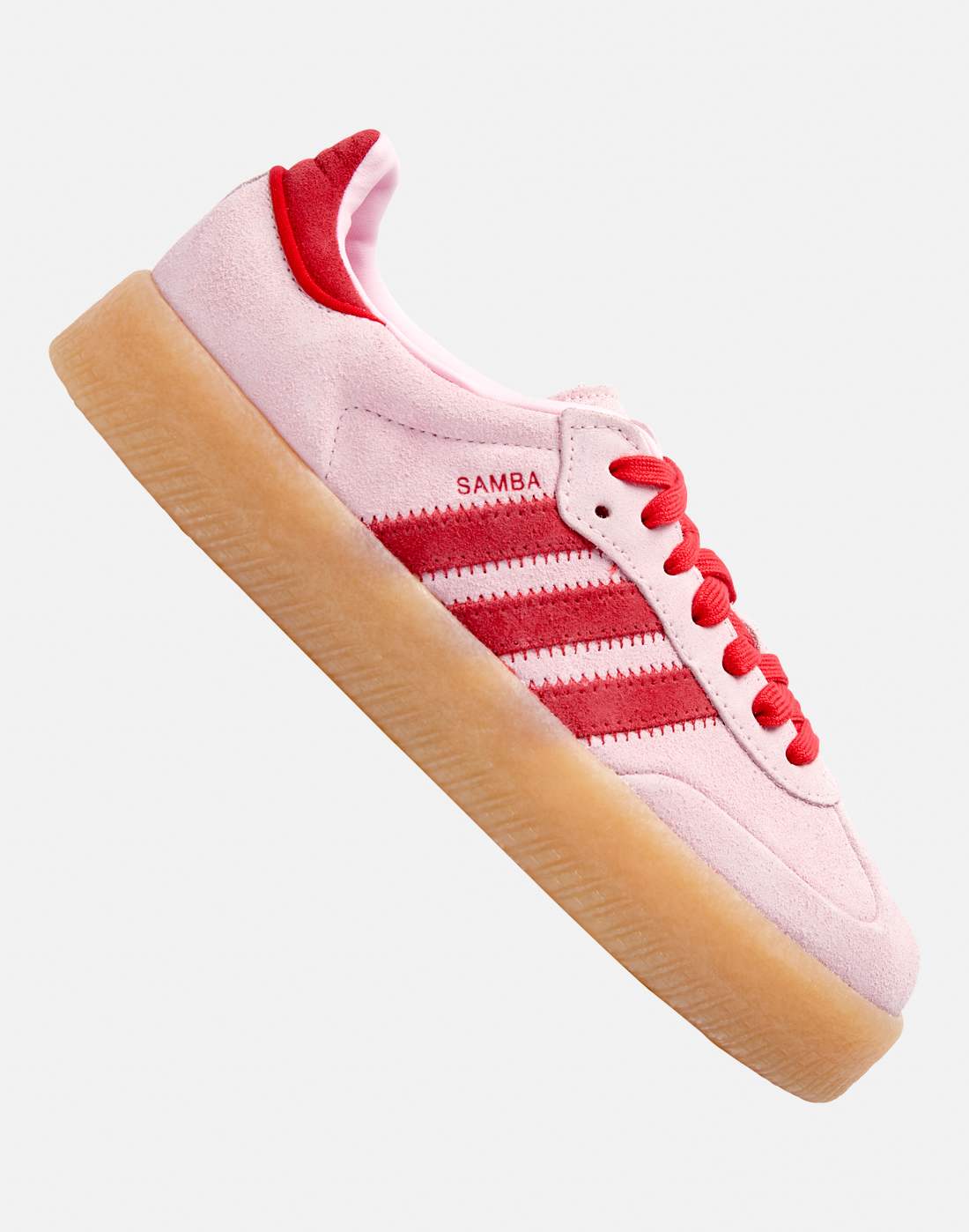 Women's Adidas Originals Sambae Trainers in Pink | Size 6 | Rubber