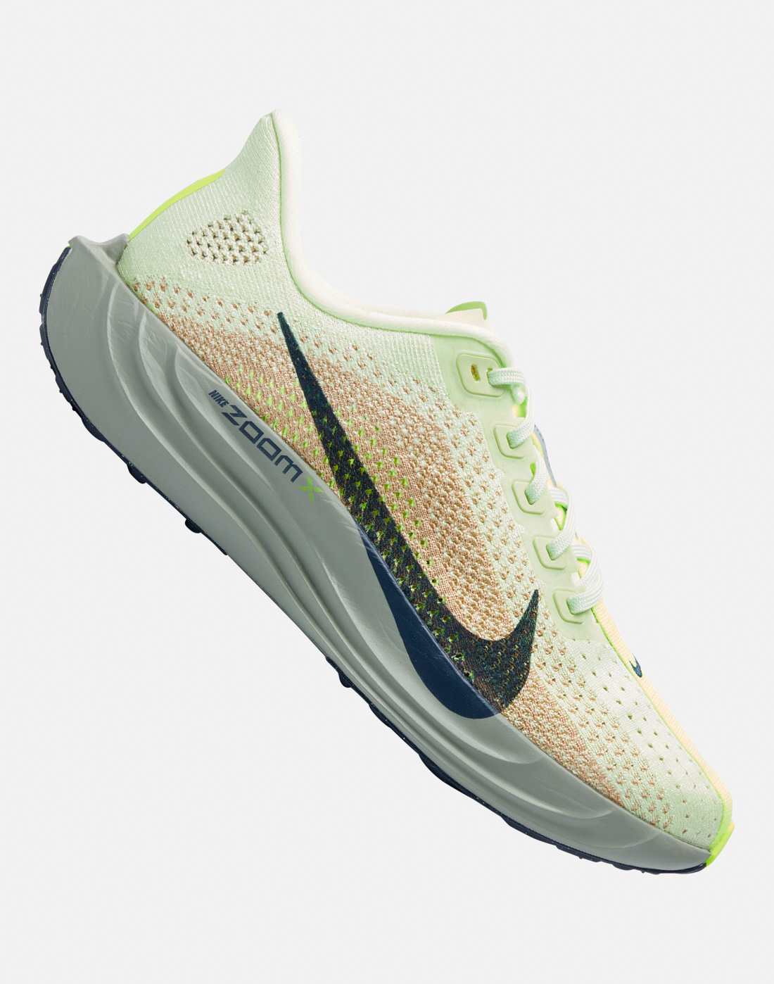 Women's Nike Pegasus Plus Running Shoes in Yellow/Navy Blue | Size 4 | Rubber