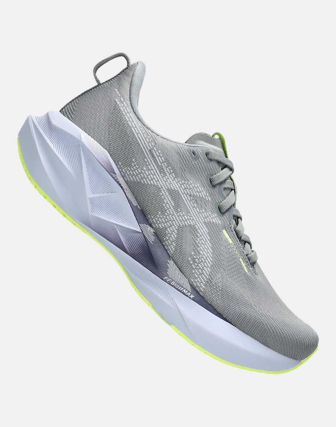 Women's Asics Novablast 5 Running Shoes in Grey/Blue | Size 4