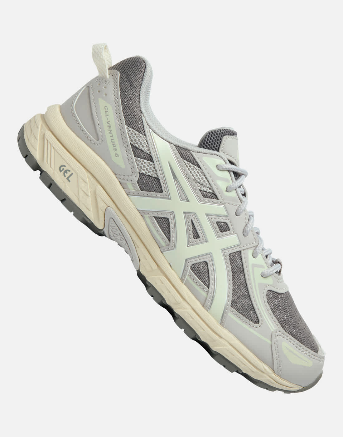 Older Kids Asics Gel-Venture 6 Hiking Shoes in Grey | Size 4