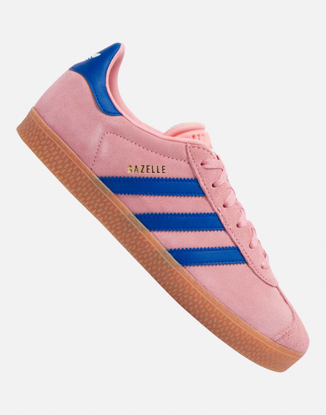 Adidas Originals Older Kids Gazelle Trainers in Pink | Size 5.5 | Rubber