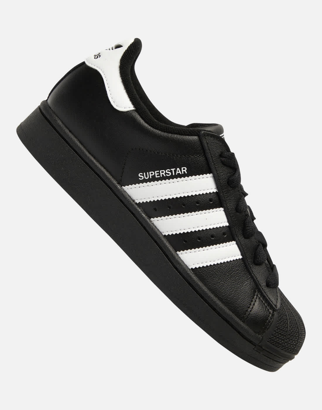 Adidas Originals Older Kids Superstar Ii Trainers in Black | Size 4 | Rubber