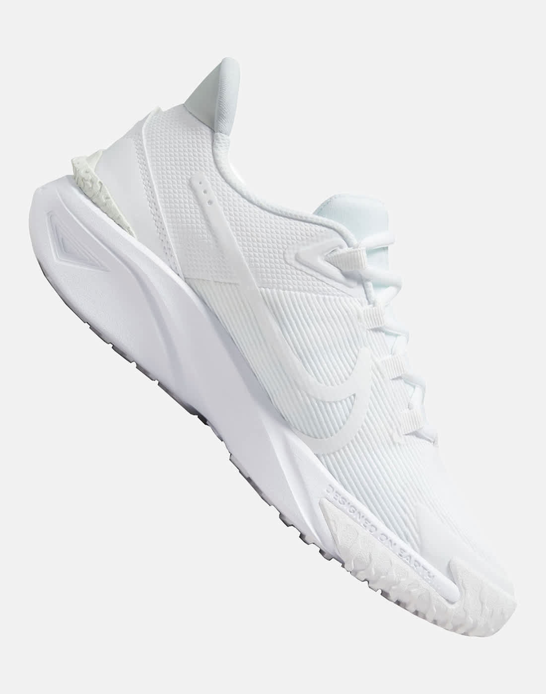 Nike Older Kids Star Runner 4 Shoes in White | Rubber