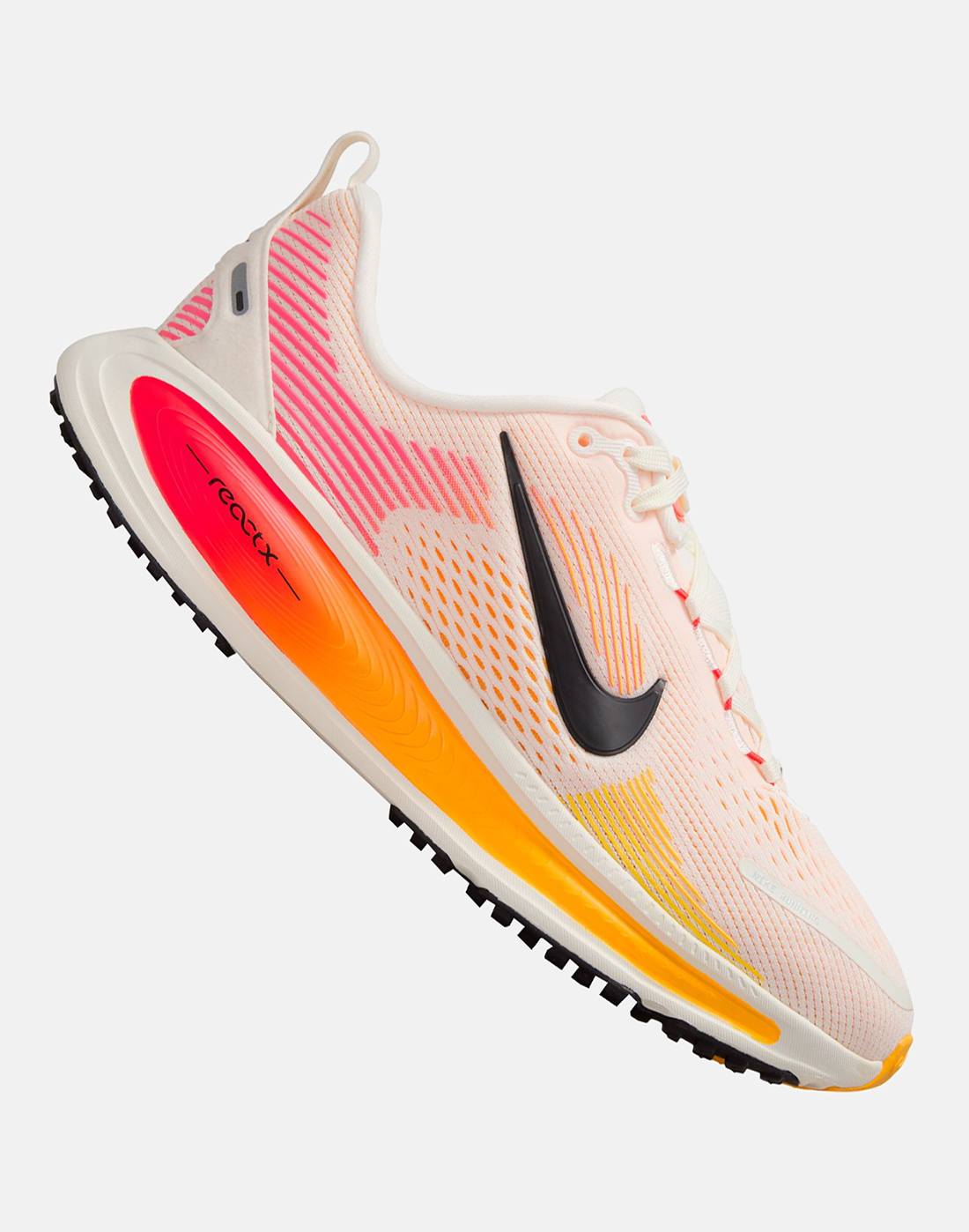 Nike Older Kids Vomero 18 Running Shoes in Orange/Black | Size 4