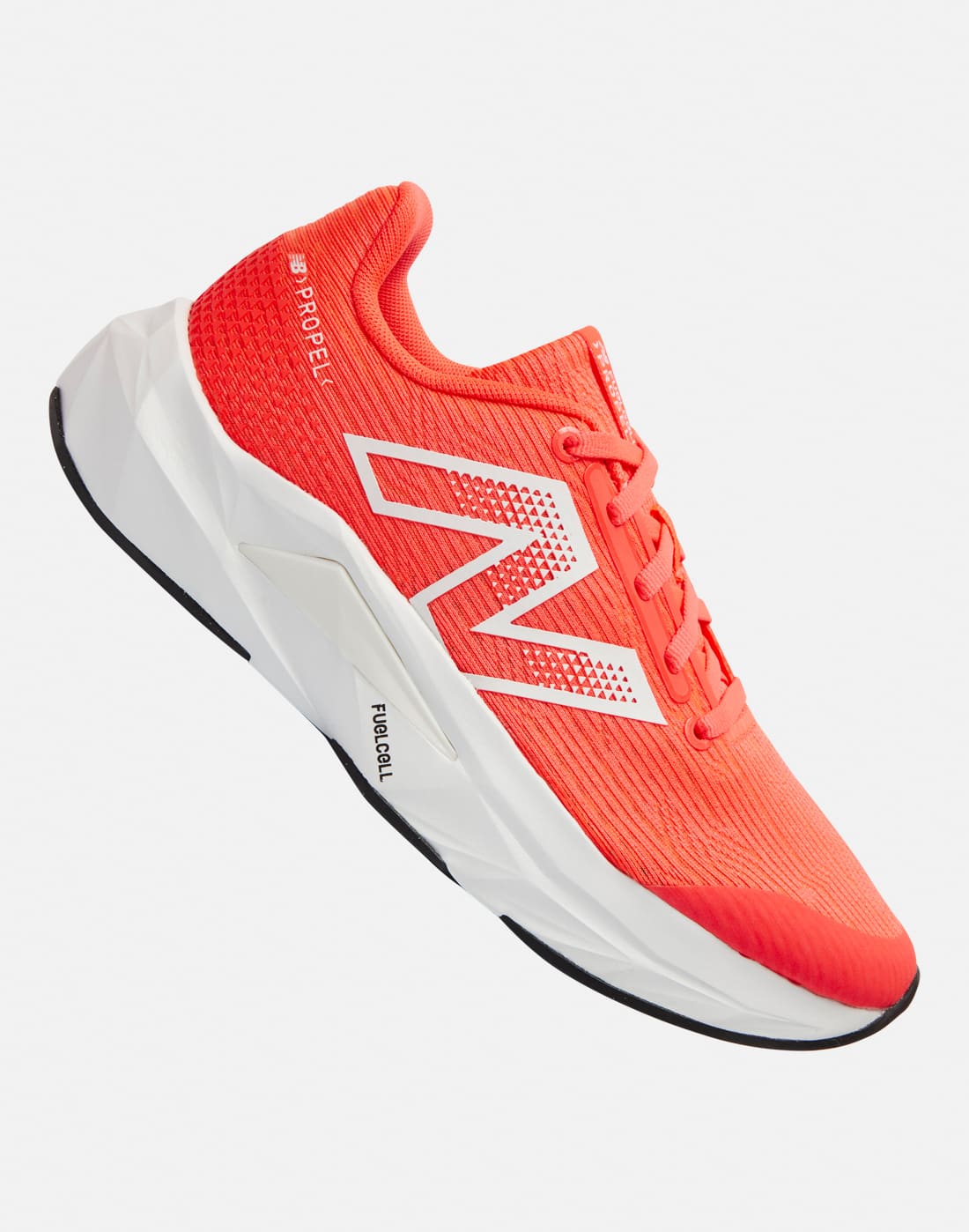 New Balance Older Kids Propel V5 Running Shoes in Red | Size 3 | Rubber