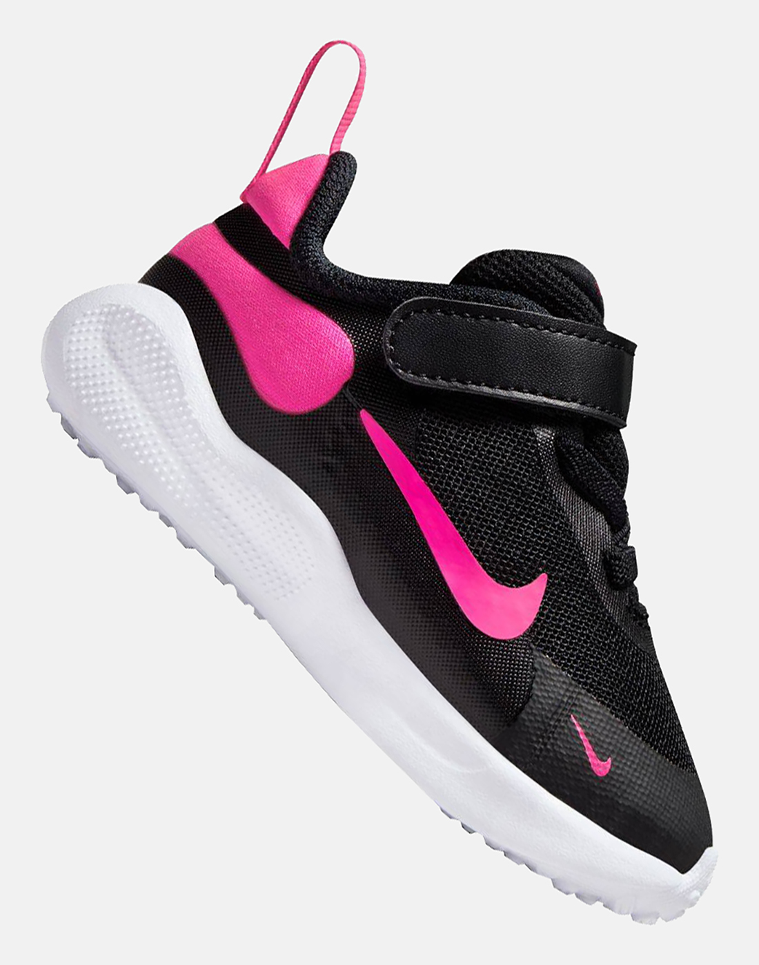 Nike Infant Kids Revolution 7 Running Shoes in Black/White