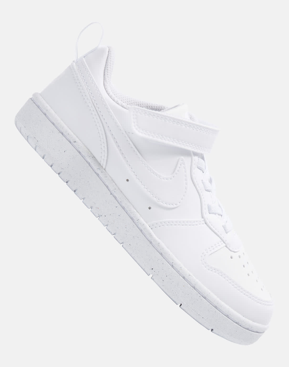 Nike Younger Kids Court Borough Low Recraft Trainers in White | Size 10