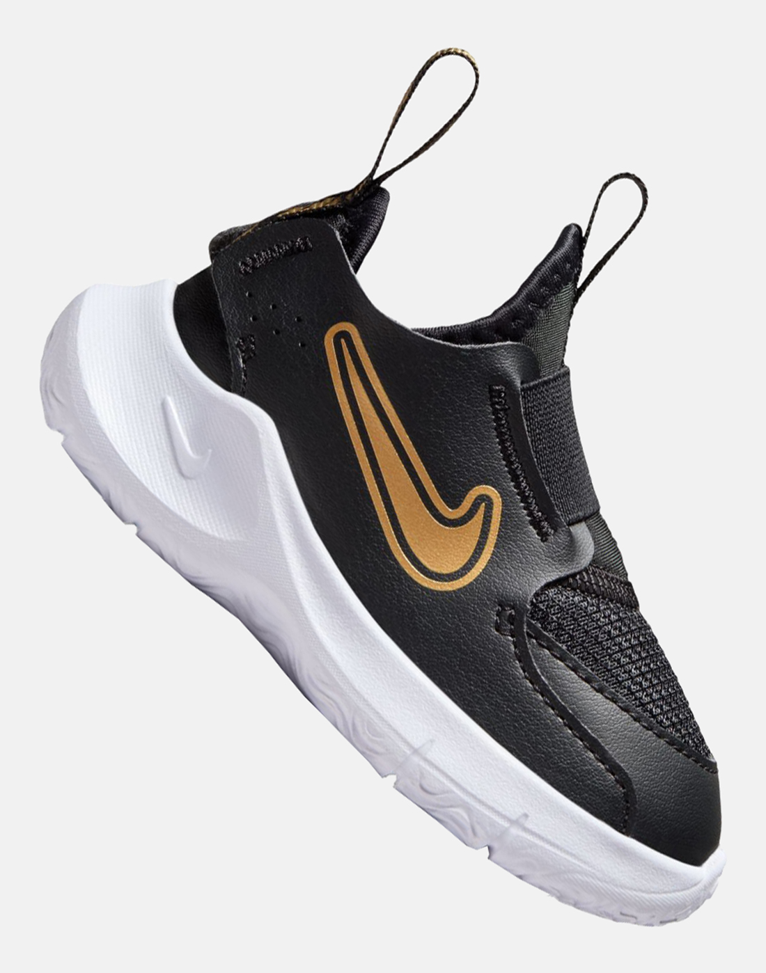 Nike Infant Flex Runner 3 Wh Shoes in Black/White