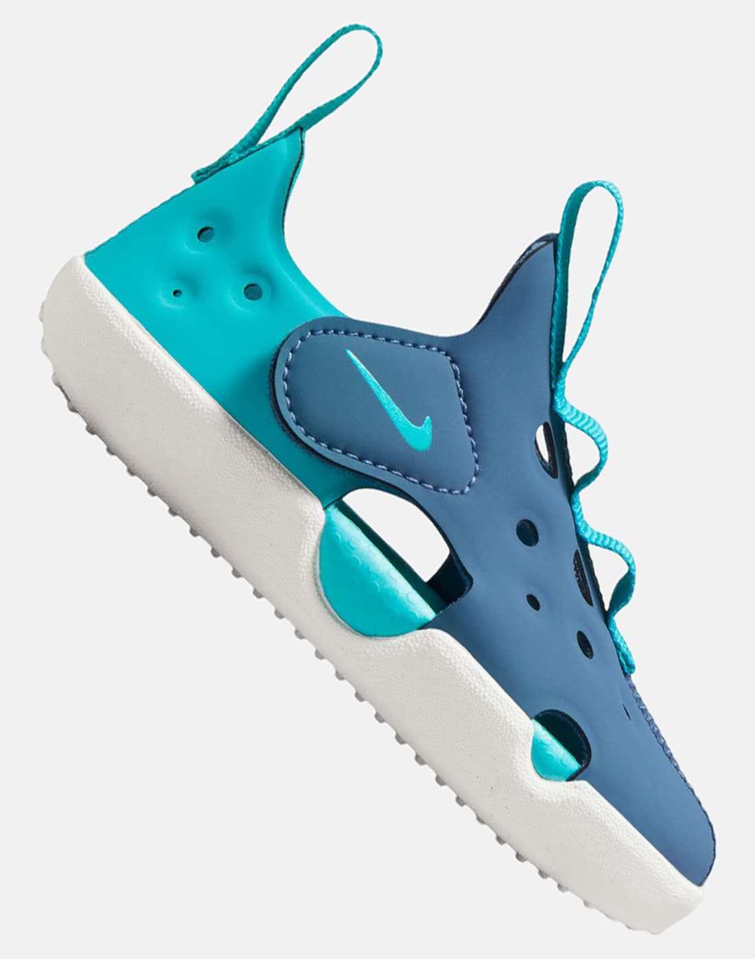 Nike Infant Sunray Protect 4 Slides in Blue | Size 6.5 | Rubber