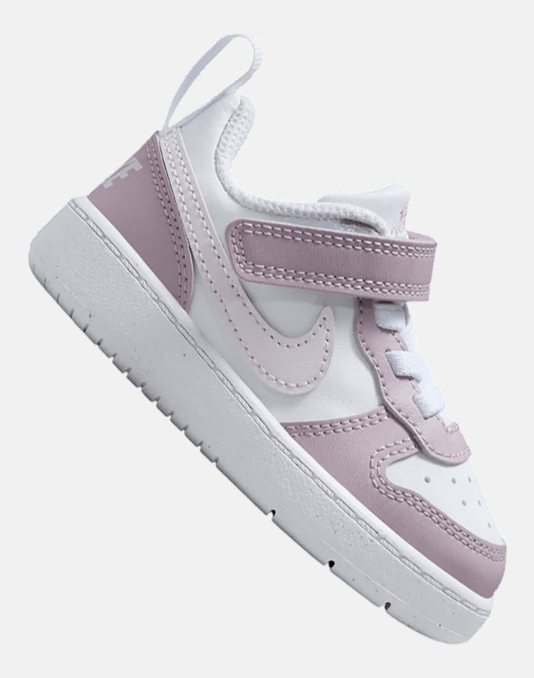 Nike Infant Court Borough Low Recraft Trainers in Pink/White | Size 7.5
