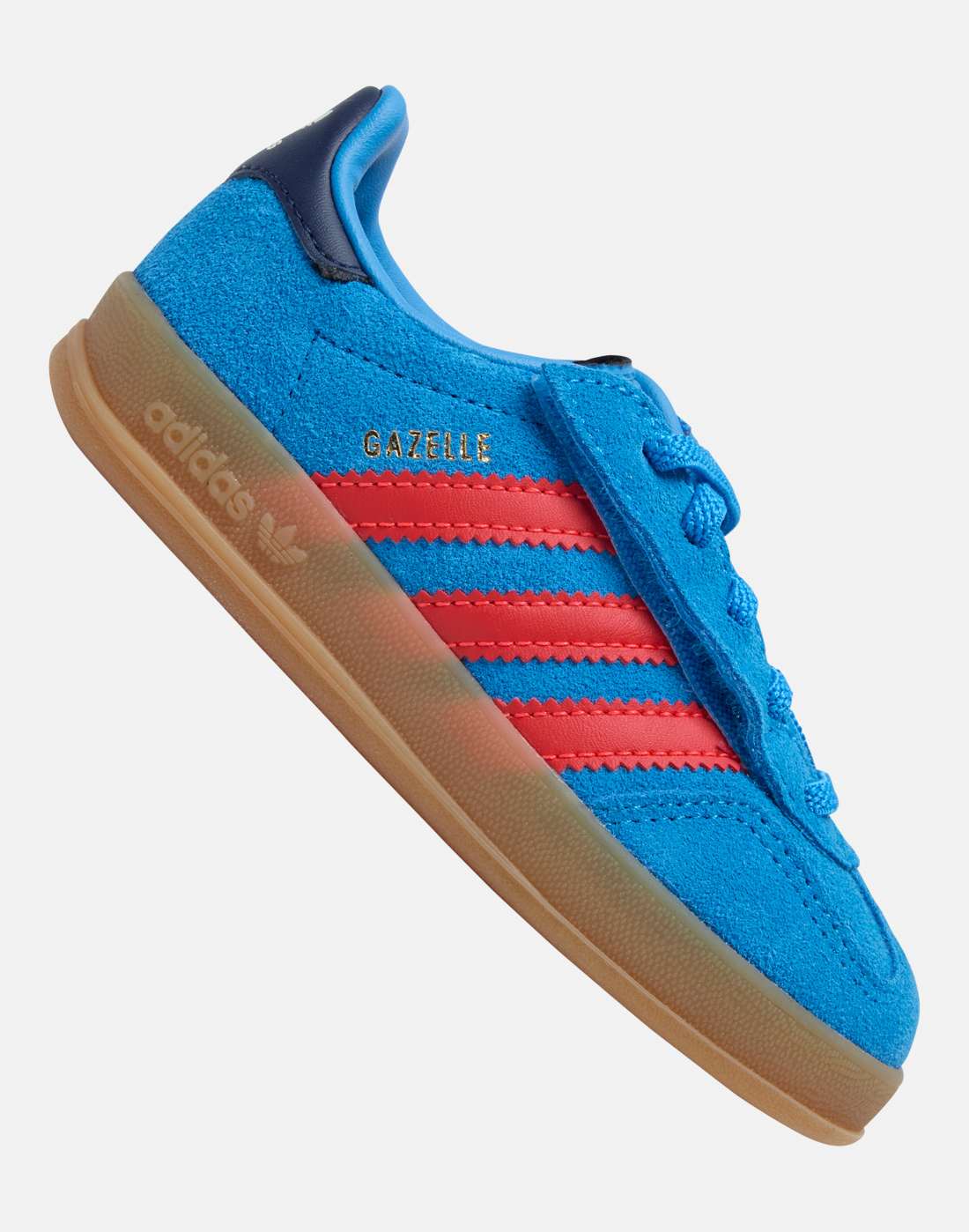 Adidas Originals Infant Gazelle Indoor Trainers in Blue | Size 5 | Rubber