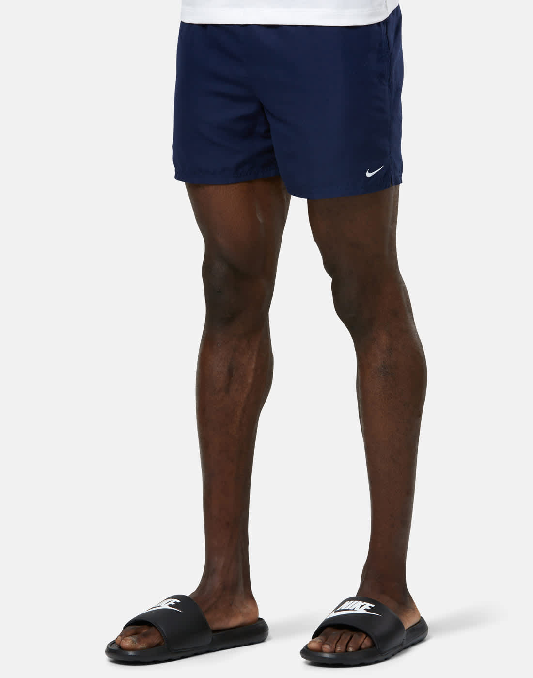 Men's Nike Swim Woven Shorts in Navy Blue | Medium | Polyester