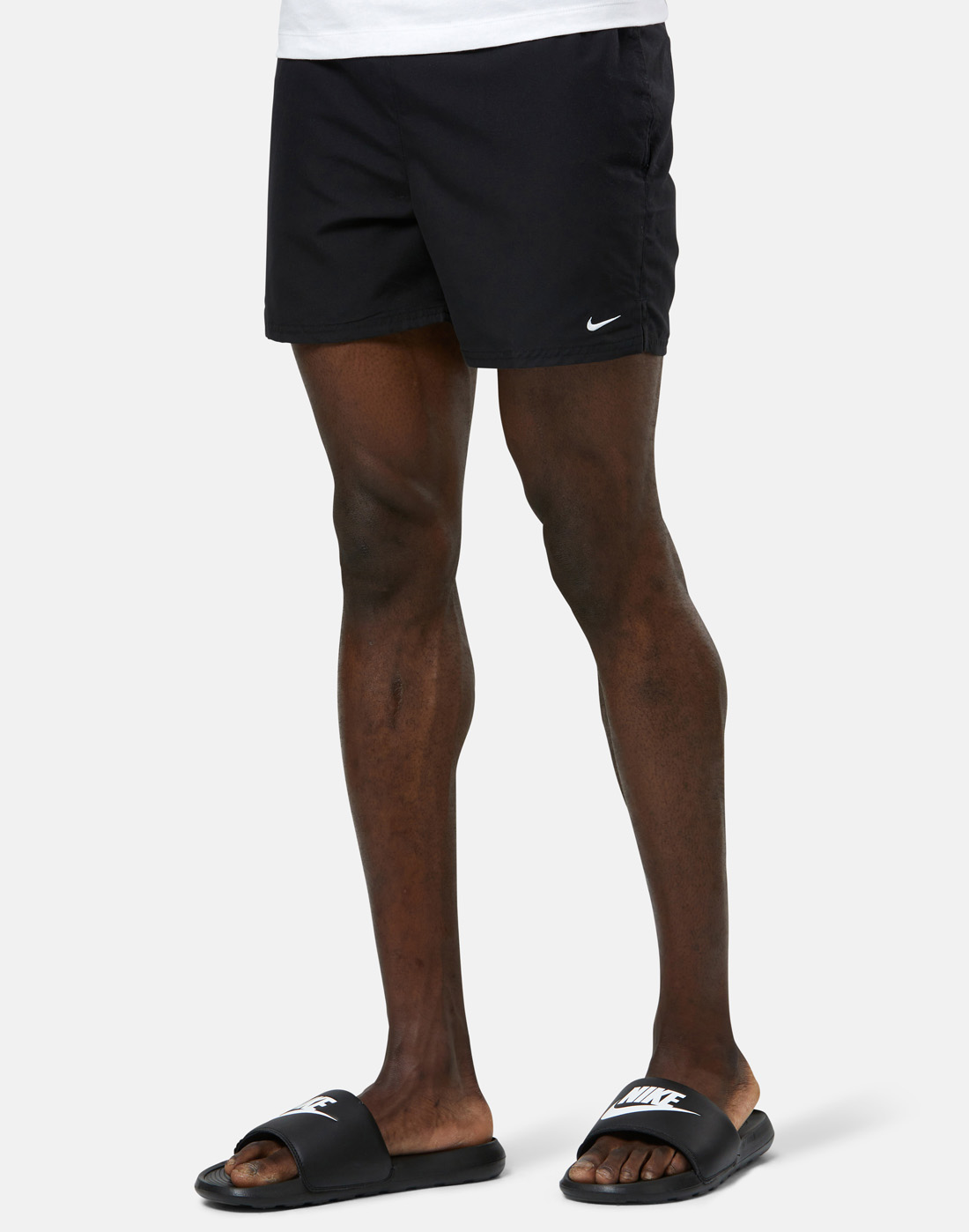 Men's Nike Swim Woven Shorts in Black | XL | Polyester