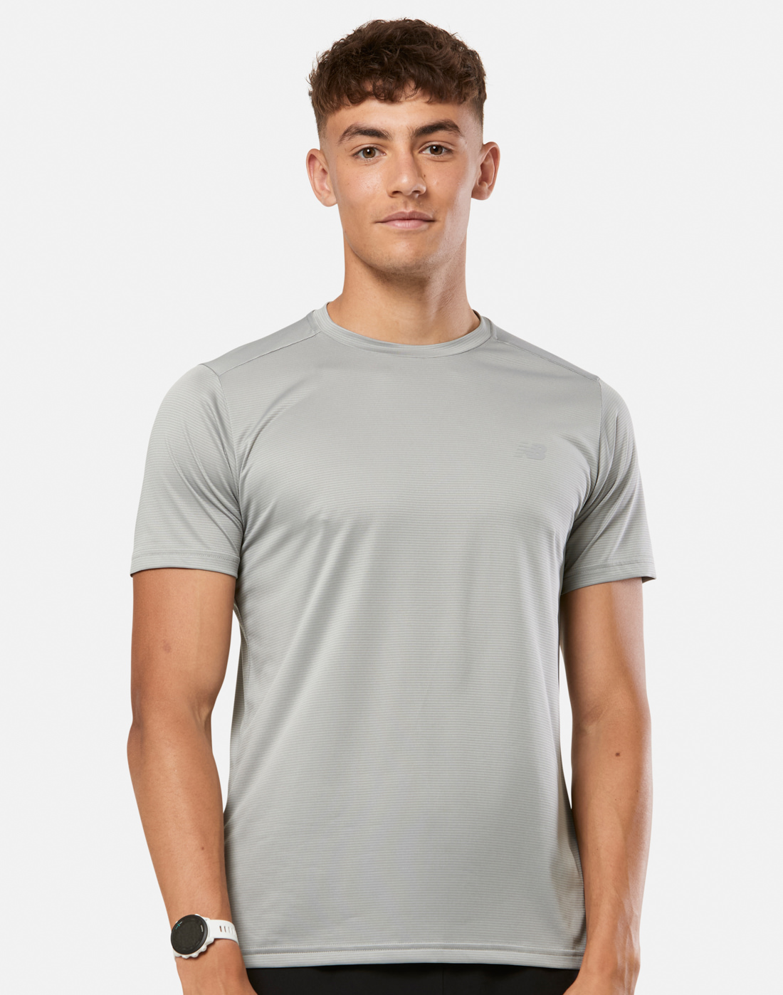 Men's New Balance Sports Essentials T-Shirts in Grey | Large