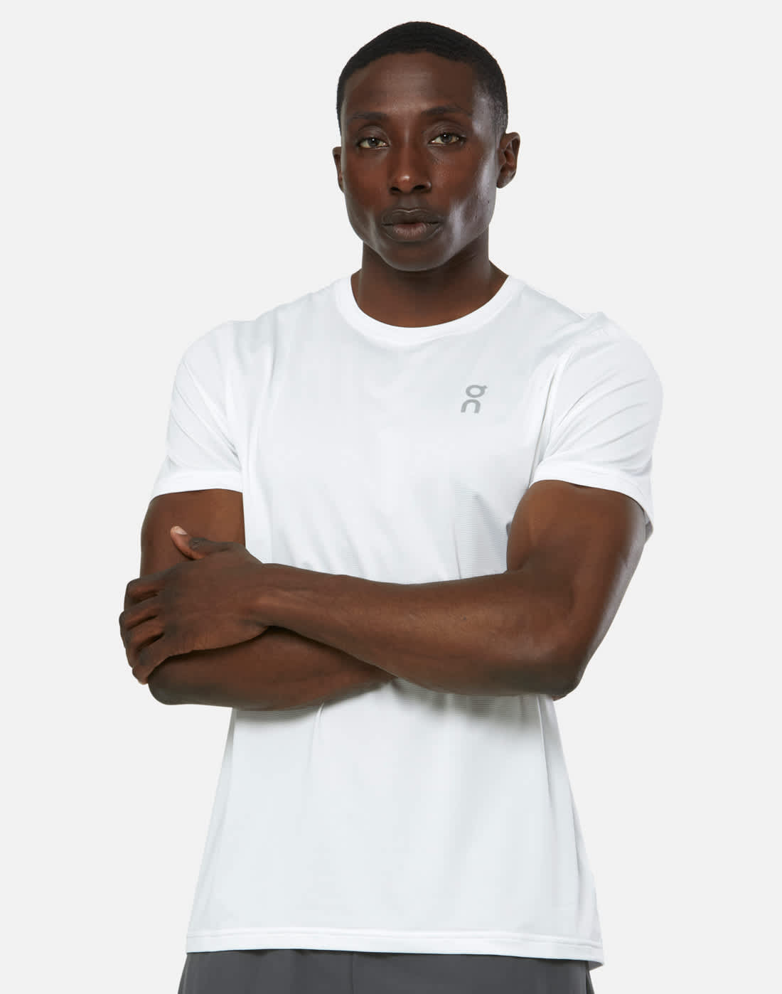 Men's On Core Run T-Shirt in White | Medium