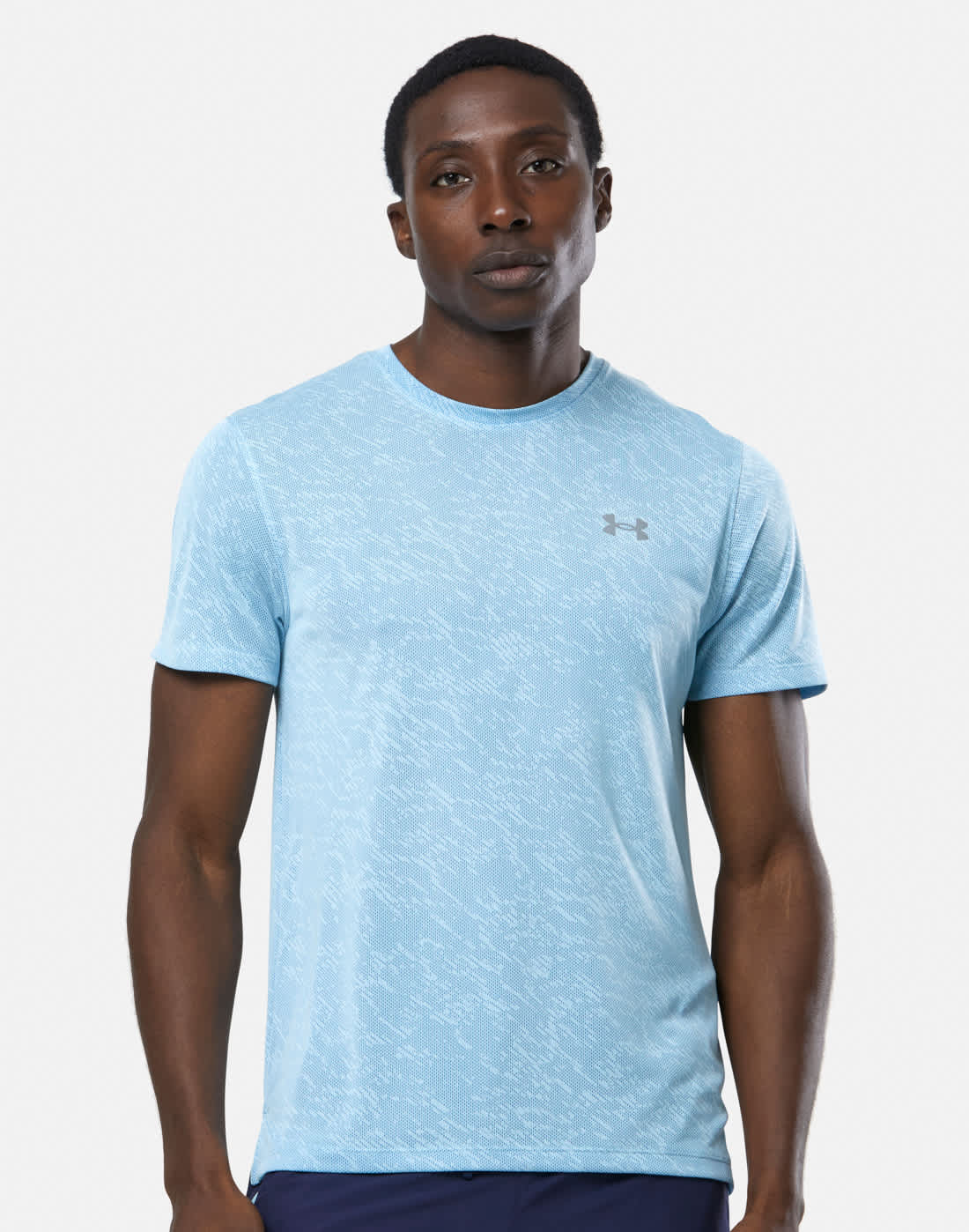 Men's Under Armour Launch Camo T-Shirt in Blue