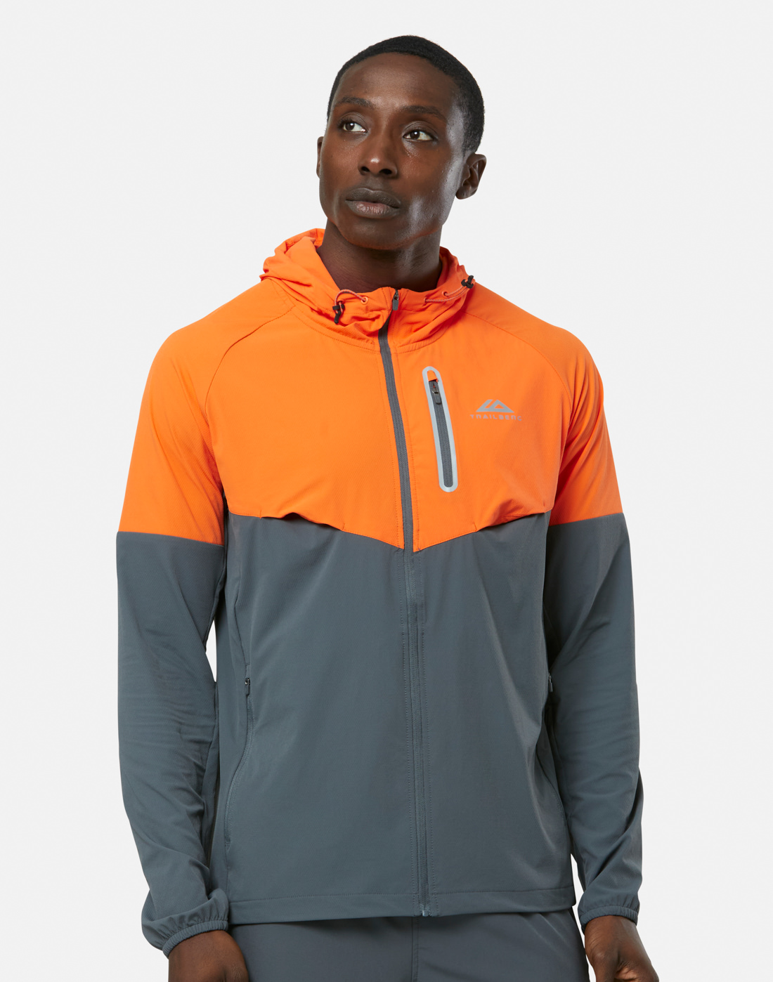 Men's Trailberg Cloud Woven Jacket in Orange | Medium