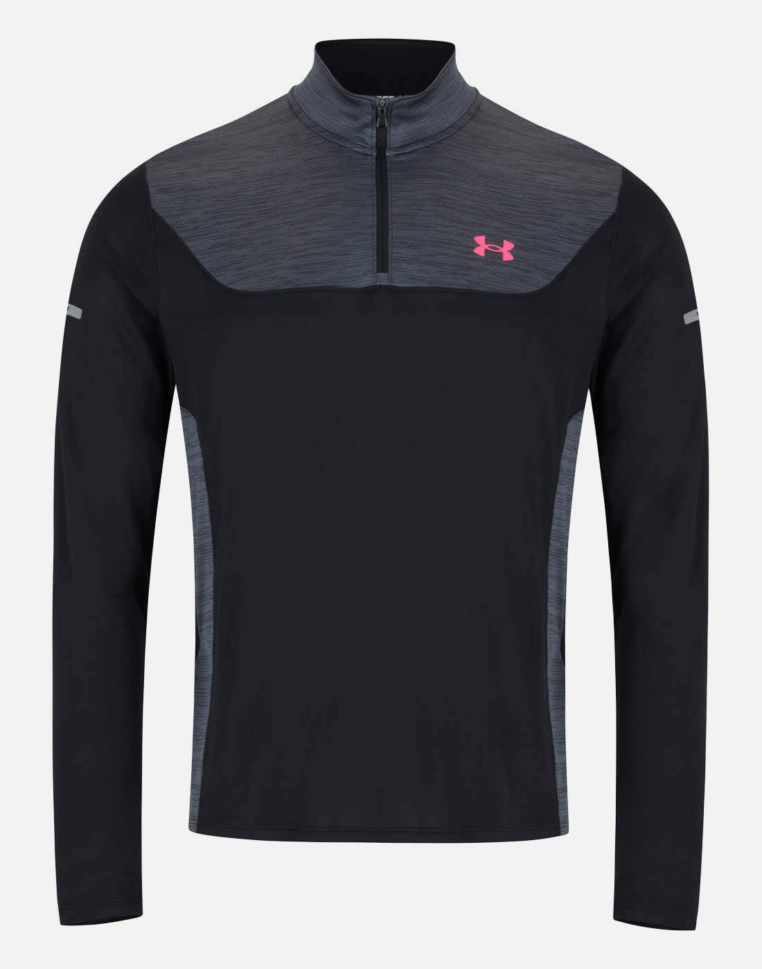 Men's Under Armour Tech Utility Half Zip Top in Black | XL | UA Tech